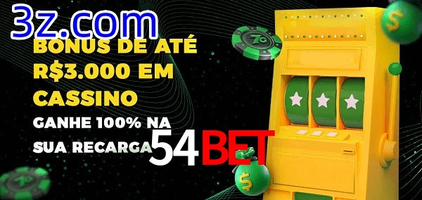 54Bet melhor bônus de depósito